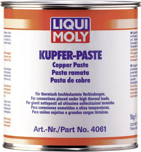 Liqui Moly 4061 Kupferpaste 1kg Liqui Moly 4061 Kupferpaste 1kg von Liqui Moly