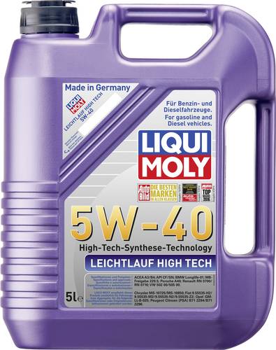 Liqui Moly 5W-40 3864 Motoröl 5l Liqui Moly 5W-40 3864 Motoröl 5l von Liqui Moly