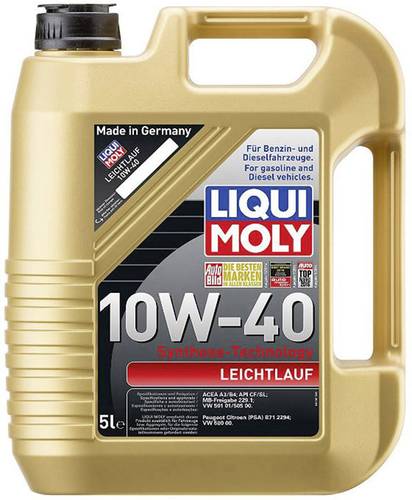 Liqui Moly LEICHTLAUF 10W-40 1310 Motoröl 5l Liqui Moly LEICHTLAUF 10W-40 1310 Motoröl 5l von Liqui Moly