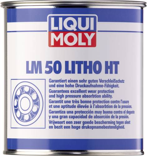 Liqui Moly LM 50 Litho HT Hochleistungs-Lithium-Komplex-Seifenfett 1kg Liqui Moly LM 50 Litho HT Hochleistungs-Lithium-Komplex-Seifenfett 1kg von Liqui Moly