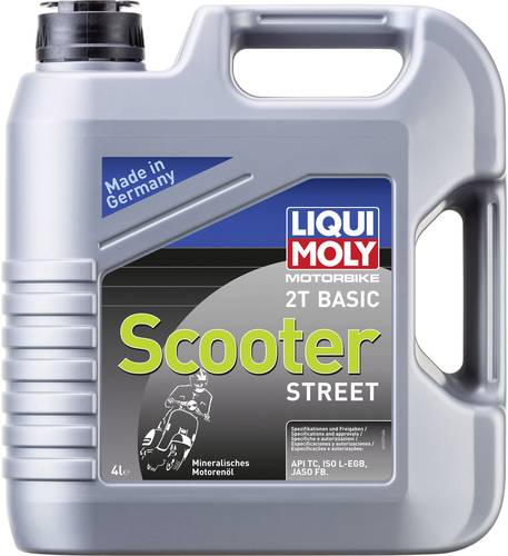 Liqui Moly Motorbike 2T Basic Scooter Street 1237 Motoröl 4l Liqui Moly Motorbike 2T Basic Scooter Street 1237 Motoröl 4l von Liqui Moly