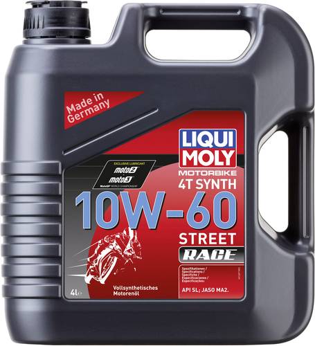 Liqui Moly Motorbike 4T Synth 10W-60 Street Race 1687 Motoröl 4l von Liqui Moly