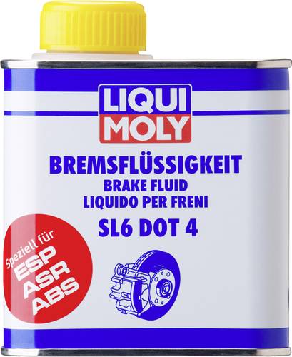 Liqui Moly SL6 DOT 4 3086 Bremsflüssigkeit 500ml Liqui Moly SL6 DOT 4 3086 Bremsflüssigkeit 500ml von Liqui Moly