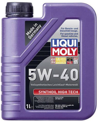 Liqui Moly SYNTHOIL HIGH TECH 5W-40 1306 Motoröl 1l von Liqui Moly