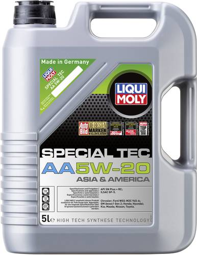 Liqui Moly Special Tec AA 5W-20 7532 Leichtlaufmotoröl 5l Liqui Moly Special Tec AA 5W-20 7532 Leichtlaufmotoröl 5l von Liqui Moly