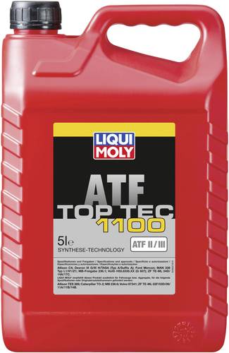 Liqui Moly Top Tec ATF 1100 3652 Automatikgetriebeöl 5l Liqui Moly Top Tec ATF 1100 3652 Automatikgetriebeöl 5l von Liqui Moly
