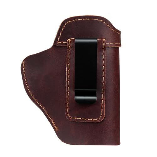 Fondin Luck Leder – Auf der Innenseite des Gürtels mit einem Metallclip aus Edelstahl, Halterung für das Herausziehen links | S&W M&P Shield Halterung zum Herausziehen mit der rechten und linken Hand Fondin Luck Leder – Auf der Innenseite des Gürtels mit einem Metallclip aus Edelstahl, Halterung für das Herausziehen links | S&W M&P Shield Halterung zum Herausziehen mit der rechten und linken Hand von Liqzirtu