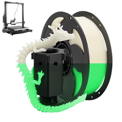 Hochpräzise mehrfarbige Filamentspule - Regenbogen-Filament – Wechsel vom Filamentpaket, Leucht-Filament – Seidenverschluss für 3D-Druck, Ender-3-Zubehör Hochpräzise mehrfarbige Filamentspule - Regenbogen-Filament – Wechsel vom Filamentpaket, Leucht-Filament – Seidenverschluss für 3D-Druck, Ender-3-Zubehör von Liqzirtu