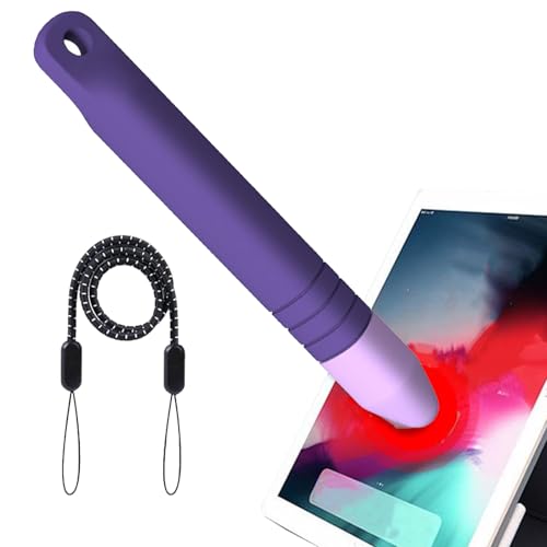 Kapazitierter Stift mit Bindung, Kondensatorstiften, die an Kinder angepasst sind - Kapazitive Schreibstifte, angepasst an Kinder, mit Anti -Reeds in Silikon für Tablette, mit Befestigungselementen Kapazitierter Stift mit Bindung, Kondensatorstiften, die an Kinder angepasst sind - Kapazitive Schreibstifte, angepasst an Kinder, mit Anti -Reeds in Silikon für Tablette, mit Befestigungselementen von Liqzirtu