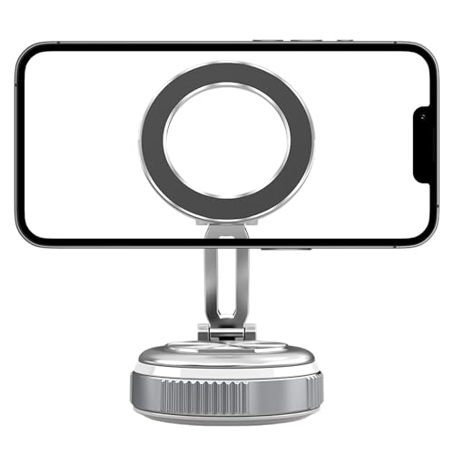 Magnetische Handyhalterung mit Saugnapf, verstellbar, um 360 Grad drehbar, KFZ-Zubehör für Mutter, Tochter und Freundin von Liqzirtu