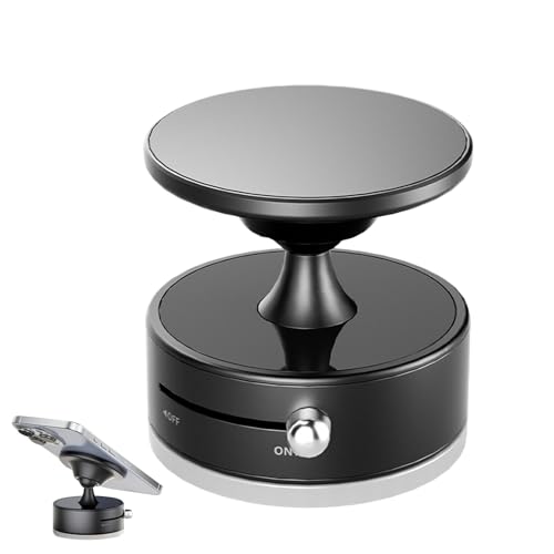 Magnetische Telefonhalterung unter Vakuum, drehbare KFZ-Handyhalterung, magnetisch, Outdoor-Reiseausrüstung, Autozubehör von Liqzirtu