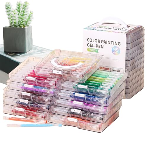 Liqzirtu Marker fürs Basteln - Gelstifte – Weich schreibende Farbstifte mit großem Fassungsvermögen und Etui zum Zeichnen, Kritzeln, Scrapbooking, Journaling und für künstlerische Arbeiten. Liqzirtu Marker fürs Basteln - Gelstifte – Weich schreibende Farbstifte mit großem Fassungsvermögen und Etui zum Zeichnen, Kritzeln, Scrapbooking, Journaling und für künstlerische Arbeiten. von Liqzirtu
