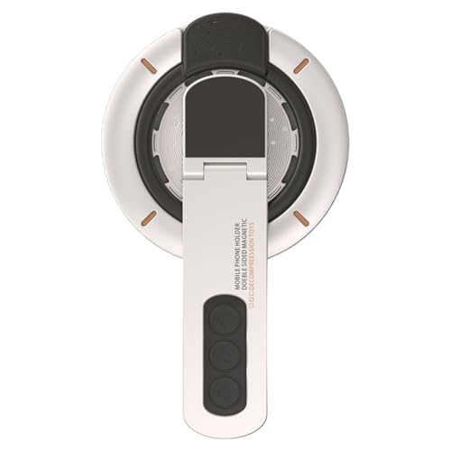 Liqzirtu Tragbarer, beidseitig drehbarer, robuster Handyhalter - Magnetischer Handyringhalter mit verstellbarem Ring für Auto, Fitnessstudio, Schreibtisch, Wand, Reisen und Streaming Liqzirtu Tragbarer, beidseitig drehbarer, robuster Handyhalter - Magnetischer Handyringhalter mit verstellbarem Ring für Auto, Fitnessstudio, Schreibtisch, Wand, Reisen und Streaming von Liqzirtu