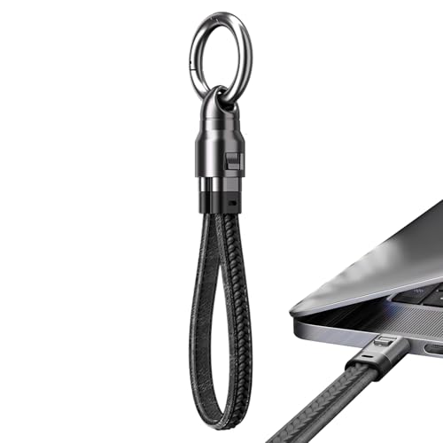 Liqzirtu USB C-Ladegerät, 240W PD3.1 Schnelles Ladekabel, tragbares Rotationsdesign, Leichtgewichtige Typ-C-Doppelschnittstelle für Frauen, Männer USB C Ladekabel Kabel Keyrings Ladekab Liqzirtu USB C-Ladegerät, 240W PD3.1 Schnelles Ladekabel, tragbares Rotationsdesign, Leichtgewichtige Typ-C-Doppelschnittstelle für Frauen, Männer USB C Ladekabel Kabel Keyrings Ladekab von Liqzirtu