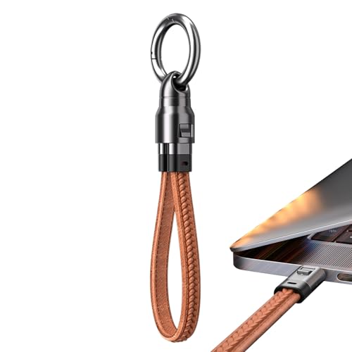 Schnellladekabelschlüssel, 240 W PD3.1, Schnellladekabel, tragbares Rotationsdesign, doppelte Typ-C-Schnittstelle für Frauen, Schlüsselanhänger für Männer, USB C Ladekabel, USB C Cab Schnellladekabelschlüssel, 240 W PD3.1, Schnellladekabel, tragbares Rotationsdesign, doppelte Typ-C-Schnittstelle für Frauen, Schlüsselanhänger für Männer, USB C Ladekabel, USB C Cab von Liqzirtu
