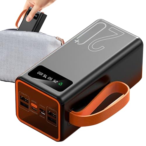 Solar-Powerbank – Tragbares Handy-Ladegerät | Langlebiger externer Akku, Powerbank mit Solarladegerät zum Laden von Geräten im Freien, für Camping und Wandern Solar-Powerbank – Tragbares Handy-Ladegerät | Langlebiger externer Akku, Powerbank mit Solarladegerät zum Laden von Geräten im Freien, für Camping und Wandern von Liqzirtu