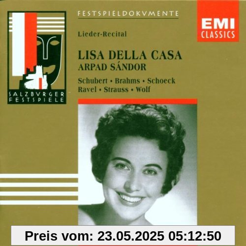 Liederabend (Aufnahme Salzburger Festspiele 11.08.1957) von Lisa Della Casa