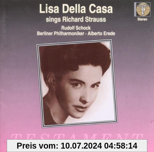 Lisa della Casa singt Strauss von Lisa della Casa