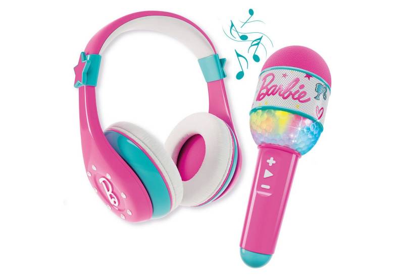 Lisciani Barbie Bluetooth Kopfhörer mit Mikrofon Kinder-Kopfhörer von Lisciani