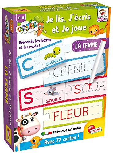 Liscianigiochi FR79940 Carotina LISCIANI-FR79940 Lernspiele-Ich lese, ich Schreibe und Spiele-Bauernhof, Mehrfarbig Liscianigiochi FR79940 Carotina LISCIANI-FR79940 Lernspiele-Ich lese, ich Schreibe und Spiele-Bauernhof, Mehrfarbig von Liscianigiochi