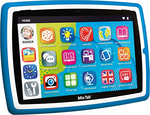 Lisciani -Mein Tab 10" Tutor XL 2022, Kinder 3-6 Jahre, Autonome, sensorische Fähigkeiten, Auge-Hand-Koordination, Mehrfarbig, 97043 von Liscianigiochi