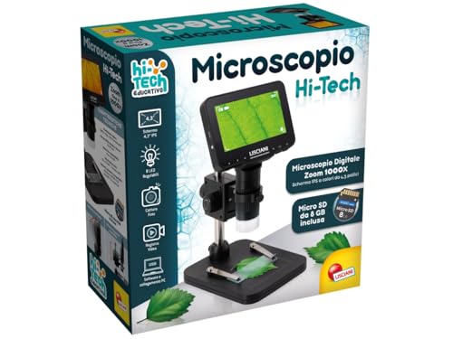 Lisciani-Spiele, Hi-Tech Lernmikroskop, 109869 von Liscianigiochi