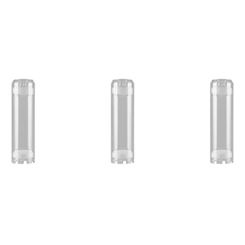 Lisher 3 x Filtergehäuse mit leerer Kartusche, wiederverwendbar, 25,4 cm, verschiedene Medien, wiederaufladbar Lisher 3 x Filtergehäuse mit leerer Kartusche, wiederverwendbar, 25,4 cm, verschiedene Medien, wiederaufladbar von Lisher