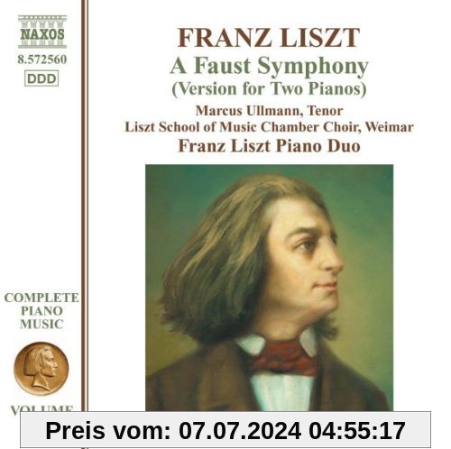 Liszt: Eine Faust-Symphonie (für 2 Klaviere) von Liszt Piano Duo