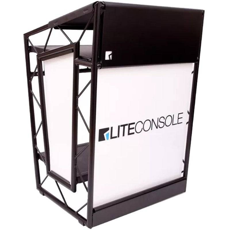 LiteConsole GO! Präsentatioins- und DJ-Stand, schwarz von LiteConsole
