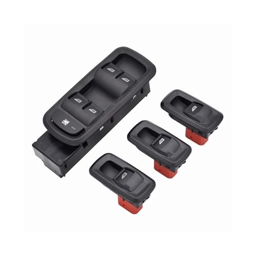 Elektrischer Fensterheberschalter Für Festiva Für Fiesta 2009-2014 Auto Power Fenster Schalter Regler Schalter CN1514529AB CN15-14529-AB(Full set) von Litemai