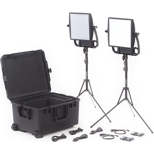 Litepanels Astra 6X + Soft Bi-Color Traveler Duo V-Mount Kit (935-3213) von Litepanels