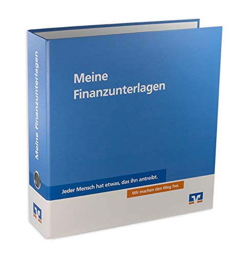 Ordner"Meine Finanzunterlagen" für die Ablage der Finanzunterlagen Finanzordner Beratungsordner von Litfax GmbH