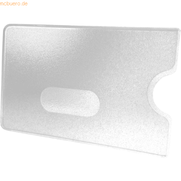 Litfax EC-Kartenhülle matt transparent VE=10 Stück Litfax EC-Kartenhülle matt transparent VE=10 Stück von Litfax