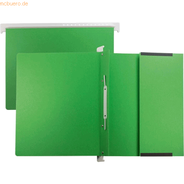 Litfax Hängehefter multi.map mit Doppelheftung und Urkundentasche grün Litfax Hängehefter multi.map mit Doppelheftung und Urkundentasche grün von Litfax