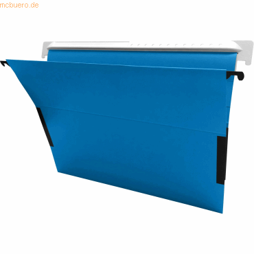Litfax Hängetaschen multi.map mit Seitensicherung blau Litfax Hängetaschen multi.map mit Seitensicherung blau von Litfax