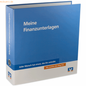 Litfax Immobilienordner inkl. Register Geno 'Meine Finanzunterlagen' Litfax Immobilienordner inkl. Register Geno 'Meine Finanzunterlagen' von Litfax