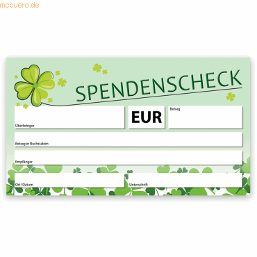 Litfax Spendenscheck 'Nils' neutral 60x34cm Litfax Spendenscheck 'Nils' neutral 60x34cm von Litfax
