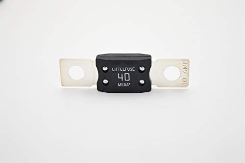Littelfuse 0298040 Abschraubbare Auto-Sicherung, 40 A, Zeitverzögerung, 32 V, 298 Serie, MEGA Auto-Sicherung Littelfuse 0298040 Abschraubbare Auto-Sicherung, 40 A, Zeitverzögerung, 32 V, 298 Serie, MEGA Auto-Sicherung von Littelfuse