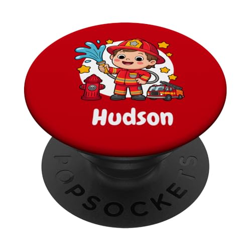 Firefighter #snap Brave Little Hero Design PopSockets Klebender PopGrip von Little Hero Vibes