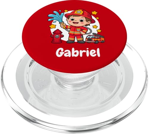 Firefighter #snap Brave Little Hero Design PopSockets PopGrip für MagSafe von Little Hero Vibes