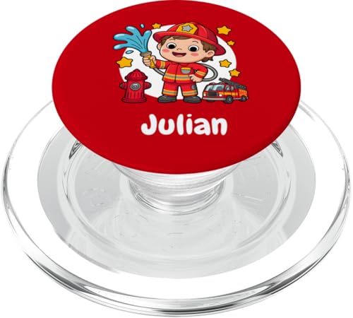 Firefighter #snap Brave Little Hero Design PopSockets PopGrip für MagSafe von Little Hero Vibes