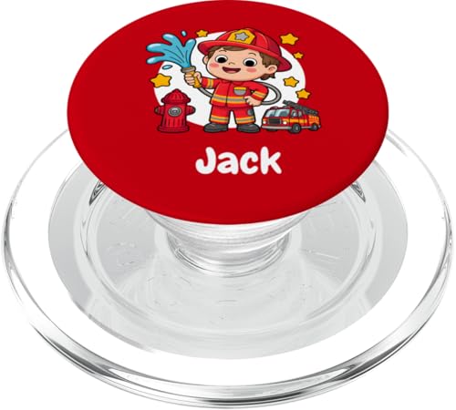 Firefighter #snap Brave Little Hero Design PopSockets PopGrip für MagSafe von Little Hero Vibes