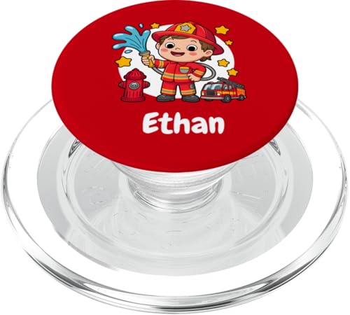 Firefighter #snap Brave Little Hero Design PopSockets PopGrip für MagSafe von Little Hero Vibes
