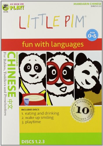Little Pim coffret 3 DVD chinois von Little Pim
