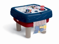 Little Tikes Easy Store Sand & Water Table, Sand-&Wasserspiegel, 2 Jahr(e), Kunststoff, Blau, Grau, Rot von Little Tikes