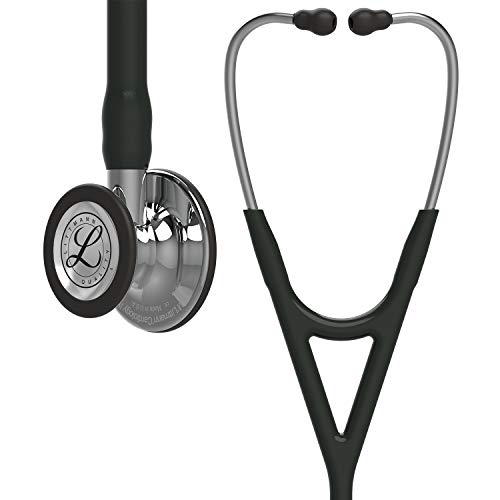 3M Littmann Cardiology IV Stethoskop für die Diagnose, Bruststück und Schlauchanschluss hochglanzpoliert, schwarzer Schlauch, Ohrbügel aus Edelstahl, 69 cm, 6177 3M Littmann Cardiology IV Stethoskop für die Diagnose, Bruststück und Schlauchanschluss hochglanzpoliert, schwarzer Schlauch, Ohrbügel aus Edelstahl, 69 cm, 6177 von 3M Littmann