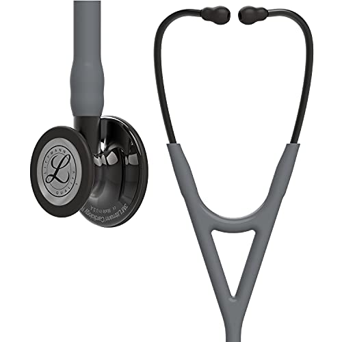 3M Littmann Cardiology IV Stethoskop für die Diagnose, hochglänzendes, Smoke-Finish Bruststück, grauer Schlauch, Schlauchanschluss und Ohrbügel in Rauchfarben, 69 cm, 6238 3M Littmann Cardiology IV Stethoskop für die Diagnose, hochglänzendes, Smoke-Finish Bruststück, grauer Schlauch, Schlauchanschluss und Ohrbügel in Rauchfarben, 69 cm, 6238 von 3M Littmann