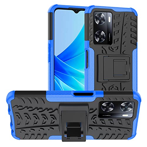 LiuShan Handyhülle für Oppo A57S/A77 4G /5G /A77S/A57 4G/A57E,Dual Layer Hybrid Handyhülle Drop Resistance Handys Schutz Hülle für Oppo A57S/A77 4G /5G /A77S/A57 4G/A57E Smartphone,Blau LiuShan Handyhülle für Oppo A57S/A77 4G /5G /A77S/A57 4G/A57E,Dual Layer Hybrid Handyhülle Drop Resistance Handys Schutz Hülle für Oppo A57S/A77 4G /5G /A77S/A57 4G/A57E Smartphone,Blau von LiuShan