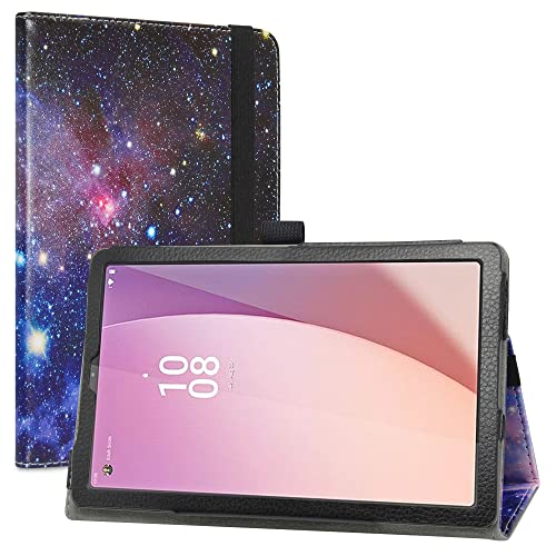 LiuShan Hülle für Lenovo Tab M9 Tablet,Folding PU Leder Tasche Hülle Case mit Ständer für Lenovo Tab M9 9 Zoll TB310FU Android Tablet（Nicht kompatibel mit andere Tablet）,Galaxy von LiuShan