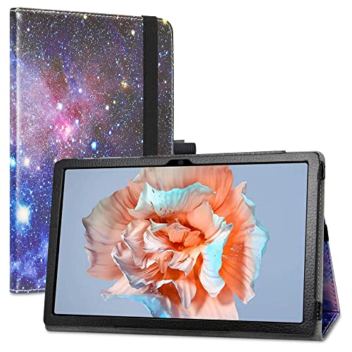 LiuShan Hülle für TECLAST P80T, Folding PU Leder Tasche Hülle Case mit Ständer für TECLAST P80T / iPlay 50 Mini Lite Android 8 Zoll Tablet（Nicht kompatibel mit andere Tablet）,Galaxy von LiuShan